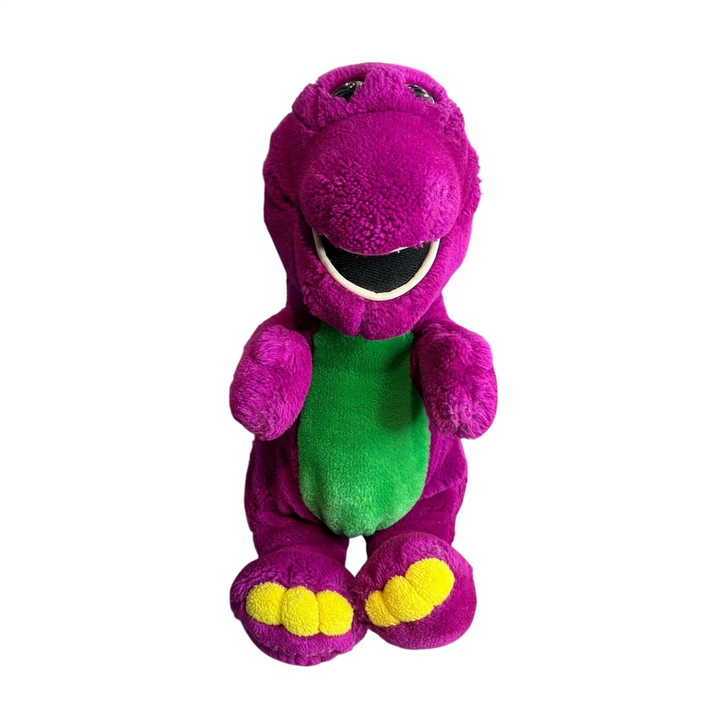 Barney the Dinosaur Plush Vintage 1992 Lyons Group Purple 12-15" Toy